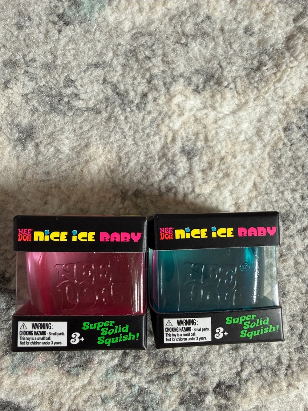 Needoh Nice Ice Baby Pink and Blue